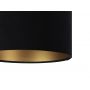 BPS Koncept Standard HomeLight Gloria lampa wisząca 1x60W czarny/złoty 010-009-40 zdj.3