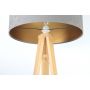 BPS Koncept Standard HomeLight Kamelia lampa stojąca 1x60W szary/złoty 010P-014-40 zdj.3