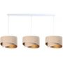 BPS Koncept Galaxy lampa wisząca 3x60 W biała-złota-beżowa 060-L3-029 zdj.1