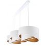 BPS Koncept Galaxy lampa wisząca 3x60 W biała-złota 060-L3-062 zdj.5