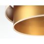 BPS Koncept Duo ellegant Westa lampa wisząca 1x60W kremowy/złoty 061-055-40 zdj.3