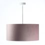 BPS Koncept Glamour lampa wisząca 1x60 W różowa-srebrna 0E0-084-40 zdj.1