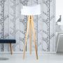 BPS Koncept Galaxy lampa stojąca 1x60 W biała-drewno 060P-060 zdj.6