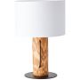 Brilliant Jimena lampa stołowa 1x25W biała/beżowa 93125/35 zdj.1