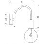 Candellux Basso kinkiet 1x40W biały mat 21-70982 zdj.2