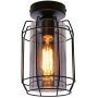 Candellux Jonera lampa podsufitowa 1x40W czarny/przydymiony 31-08404 zdj.3