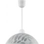 Candellux Letycja lampa wisząca 1x60W biała 31-49875 zdj.1