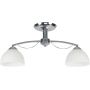 Candellux Filona lampa podsufitowa 2x40W chrom/biały 32-22707 zdj.1