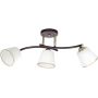 Candellux Greco lampa podsufitowa 3x40W czarny/biały 33-22639 zdj.1