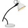 Candellux Zumba lampa biurkowa 1x40W biały/czarny 41-72085 zdj.1
