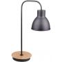 Candellux Vario lampa biurkowa 1x60W czarny/drewno 41-73488 zdj.1