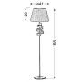 Candellux Denis lampa stojąca 1x60W chrom/złoty 51-23506 zdj.2