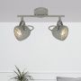 Candellux Pent lampa podsufitowa 2x50W szary 92-68057 zdj.4