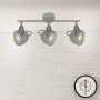 Candellux Pent lampa podsufitowa 3x50W szary 93-68064 zdj.4