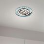 Candellux lampa do zabudowy 1x50W + 1x2,1W LED przezroczysty/chrom 2226941 zdj.4