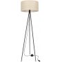 Candellux Shanti lampa stojąca 1x40 W beżowa 51-38760 zdj.1