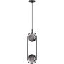 Candellux Cordel lampa wisząca 2x28 W grafitowa 32-44051 zdj.1