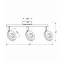 Candellux Thema lampa podsufitowa 3x5 W chrom 93-60785 zdj.2