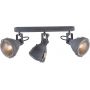 Candellux Crodo lampa podsufitowa 3x40W szary 93-71125 zdj.1