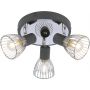 Candellux Modo lampa podsufitowa 3x40W czarny/chrom 98-61546 zdj.1