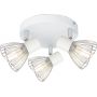 Candellux Fly lampa podsufitowa 3x40W biały/chrom 98-61980 zdj.1