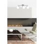Candellux Ghost lampa podsufitowa 3x40W biała/chrom 93-01498 zdj.2