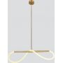 Candellux Supreme lampa wisząca 1x18 W złota 31-35608 zdj.1