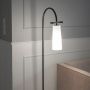 CosmoLight Bow lampa stojąca 1x40W biały/czarny/marmur F01145BK zdj.4