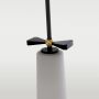 CosmoLight Bow lampa podsufitowa 1x40W biała/czarna P01121BK zdj.3
