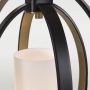 CosmoLight Dublin lampa wisząca 1x60W czarny/złoty P01465BZ zdj.3