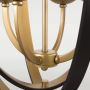CosmoLight Dublin lampa wisząca 4x40W czarny/złoty P04472BZ zdj.4