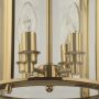 CosmoLight New York lampa wisząca 4x40W złota P04882AU zdj.3
