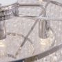 CosmoLight Porto lampa wisząca 4x40W chrom P04892CH zdj.4