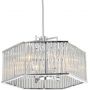 CosmoLight Glasgow lampa wisząca 6x40W chrom P06384CH zdj.1