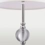 CosmoLight Monaco lampa stołowa 1x40W biały/chrom T01230WH zdj.3