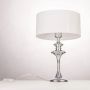 CosmoLight Abu Dhabi lampa stołowa 1x40W biały/chrom T01413WH zdj.5