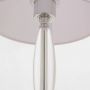 CosmoLight Monaco lampa stołowa 1x40W biały/chrom T01878WH zdj.4