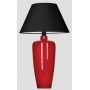 4concepts Sevilla lampa stołowa 1x60W czarny/biały/szkło czerwone L009092205 zdj.1