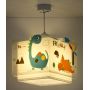 Dalber Dinos lampa wisząca 1x60W wielokolorowa 73452 zdj.3