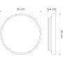 DPM plafon 1x18 W czarny CL10-C-18W zdj.2