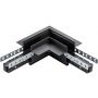 DPM M-Line łącznik kątowy do szyny magnetycznej poziomy podtynkowy czarny MTL-R-L-B zdj.1