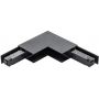 DPM M-Line Łącznik kątowy do szyny magnetycznej pionowy natynkowy czarny MTL-S-VL-B zdj.1