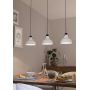 Eglo Matlock lampa wisząca 3x60 W czarna-szary/popielaty 43826 zdj.4