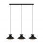 Eglo Grizedale lampa wisząca 3x40 W czarna-miedź 43886 zdj.3