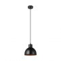 Eglo Truro lampa wisząca 1x60 W czarna-miedź 49238 zdj.3