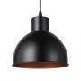 Eglo Truro lampa wisząca 1x60 W czarna-miedź 49238 zdj.4