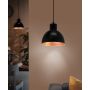 Eglo Truro lampa wisząca 1x60 W czarna-miedź 49238 zdj.5