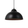 Eglo Truro lampa wisząca 1x60 W czarna-miedź 49247 zdj.4