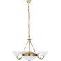 Eglo Savoy lampa wisząca 3x40 W 2x60 W patyna/satyna 82748 zdj.1
