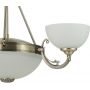 Eglo Savoy lampa wisząca 3x40 W 2x60 W patyna/satyna 82748 zdj.3
